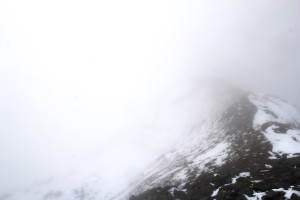 E5 Wetter: Schnee & Nebel