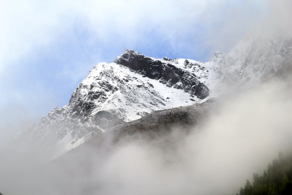 Blick Richtung Gipfel